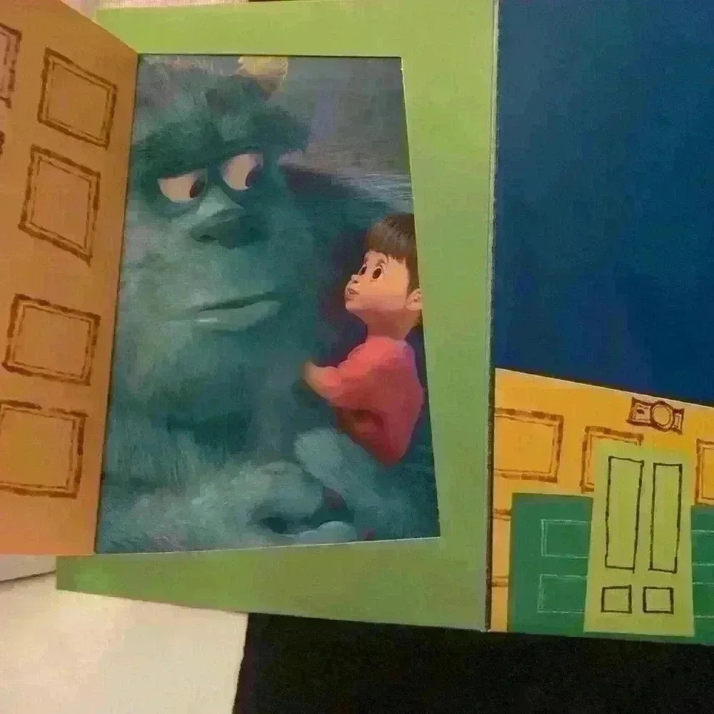 Vintage Disney Monster Inc. exclusive lithograph portfolio set of 4 - Picture 5 of 12